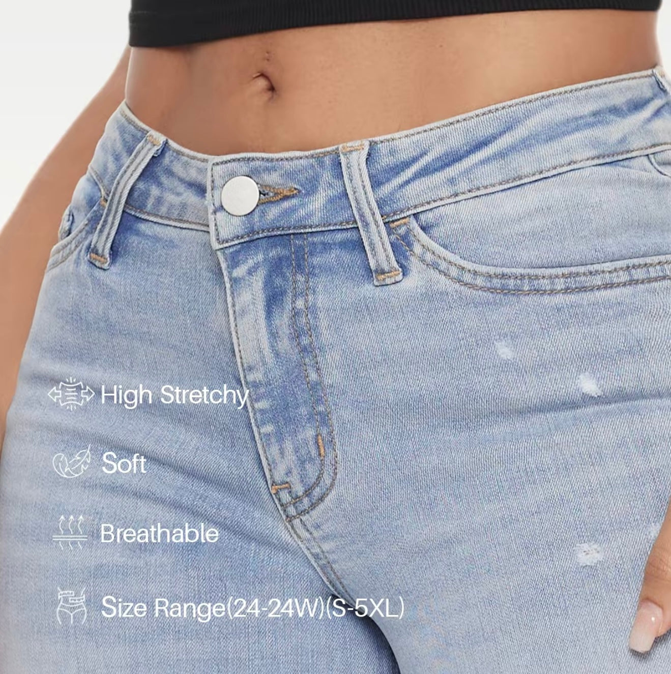 Capsule Stretchy Butt Lift Jeans